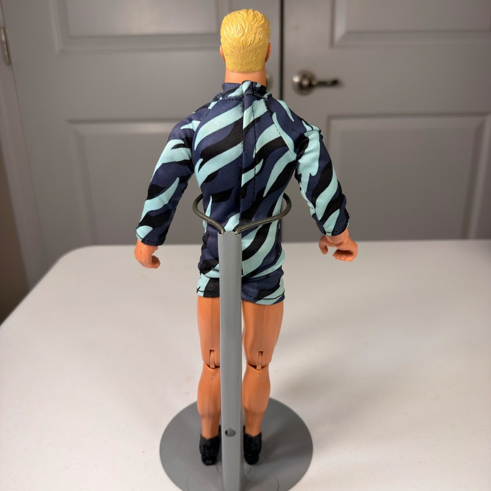 Vintage GI Joe Wet Suit Scuba Diver Action Figure Hasbro 1996 12 Inch Blonde - Picture 4 of 9
